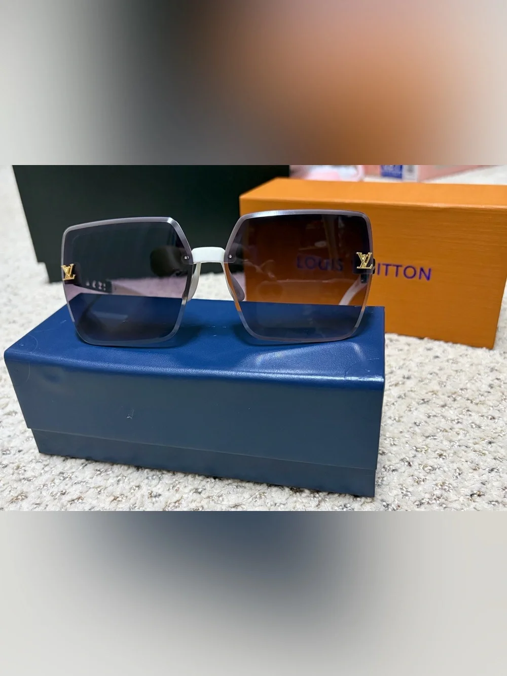Square Sunglasses, new with box